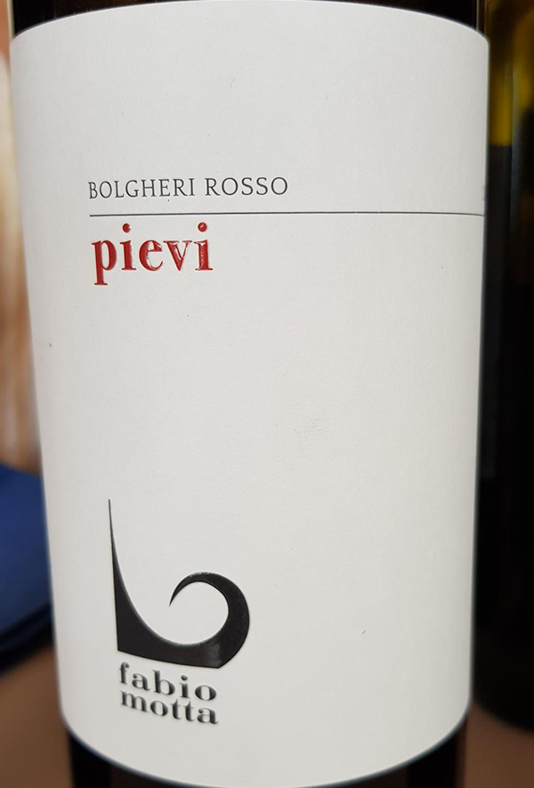 Fabio Motta – Bolgheri Rosso Pievi 2019