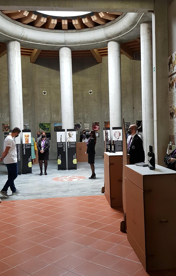 Sala degustazione a Guado al Melo