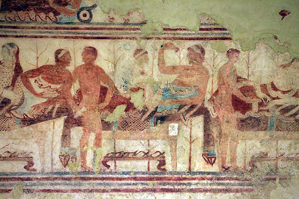 Tomba della Nave, 450 a.C., Museo Archeologico Nazionale di Tarquinia.