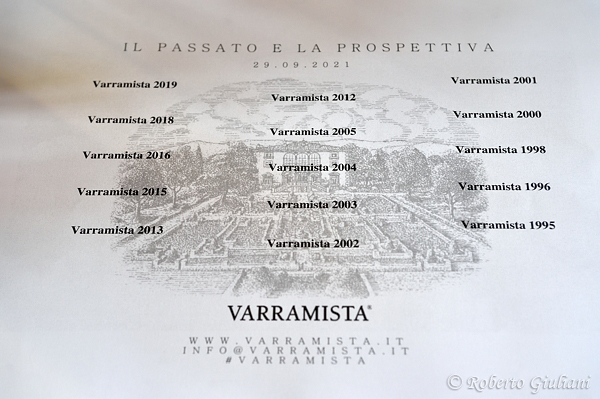 Le annate di Varramista in degustazione