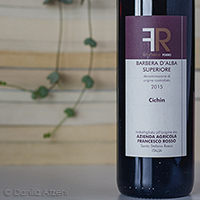Barbera d'Alba Superiore Cichin 2015 Francesco Rosso