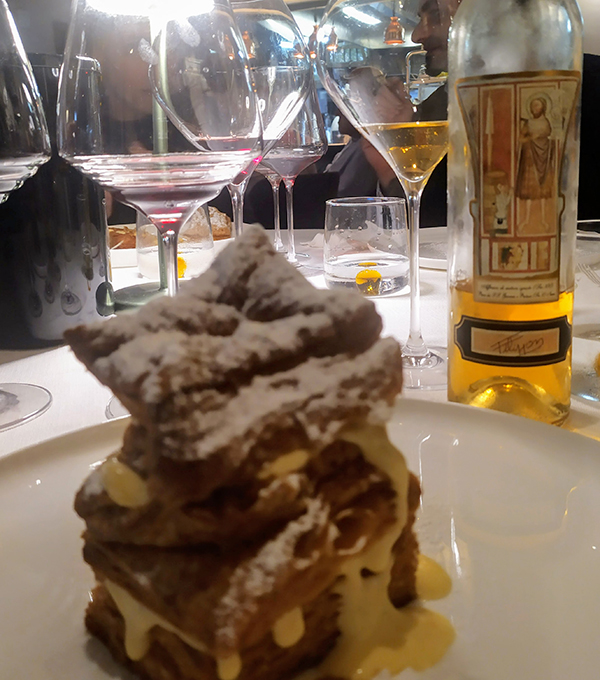 La Millefoglie di Taverna Estia e il Ramandolo di Filippon