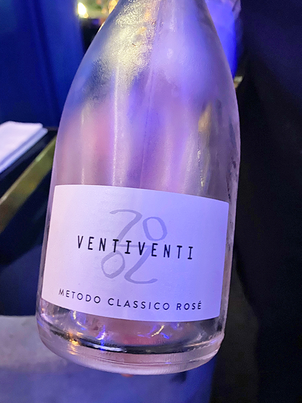 Lambrusco di Sorbara Metodo Classico VentiVenti Rosé Cantina VentiVenti