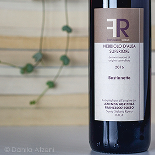 Nebbiolo d'Alba Superiore Bastianetto 2016 Francesco Rosso