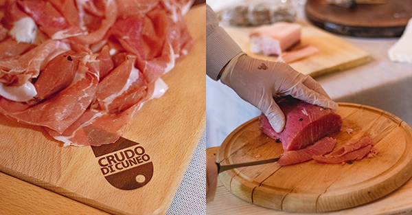 Crudo di Cuneo e Lonza cruda
