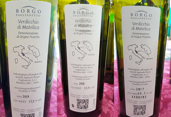 Verdicchio di Matelica Vertis Borgo Paglianetto