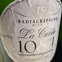 La Cuvée 1084 Dosaggio Zero Badia Crepaldo