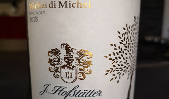 Pinot Nero Michei di Michei 2018 Hofstätter