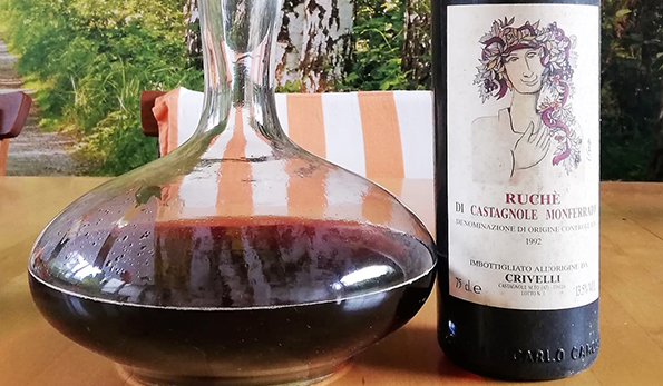 Ruchè di Castagnole Monferrato 1992 Crivelli