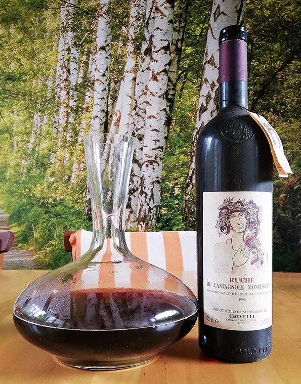 Ruchè di Castagnole Monferrato 1992 Crivelli