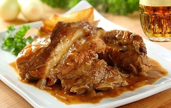 Costine alla birra