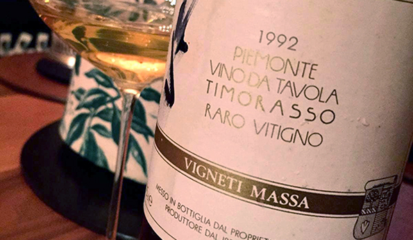 Timorasso 1992 Raro Vitigno Walter Massa