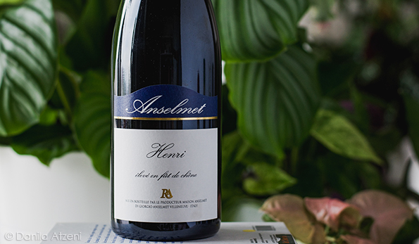 Vallée d’Aoste Syrah Henri élevé en fût de chêne 2019 Anselmet