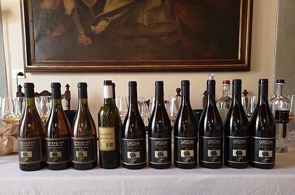Verticale Trebbiano di Capezzana 2001-2020