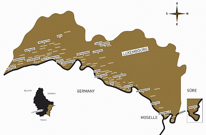 territorio del Lussemburgo