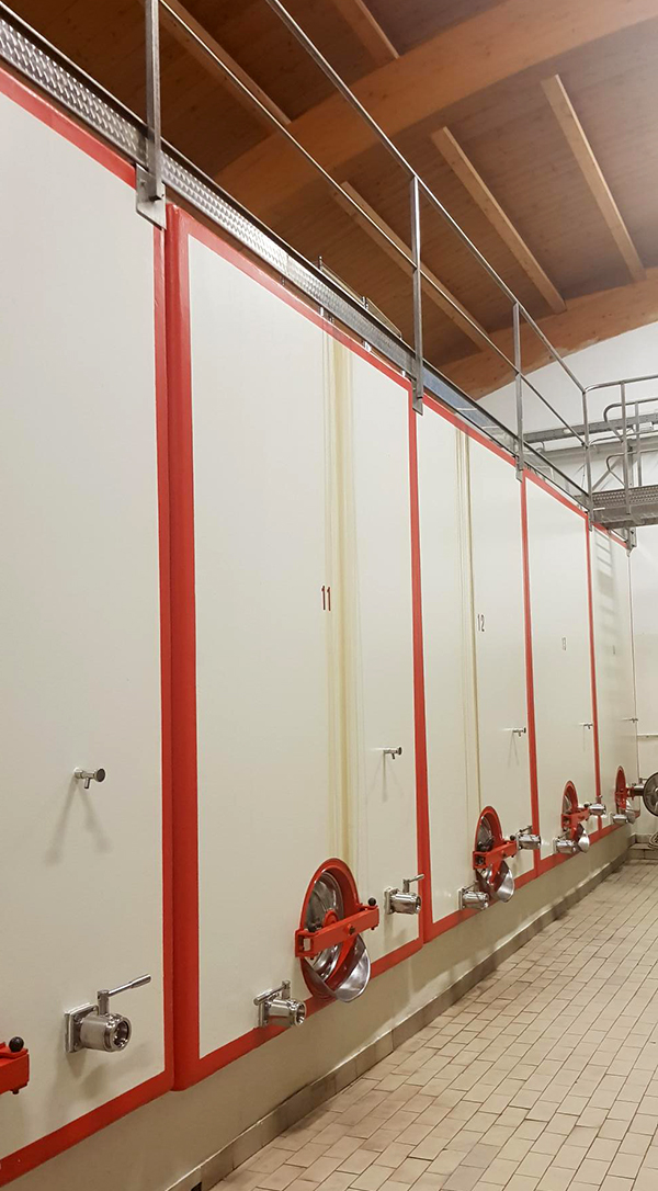 Le vasche di cemento