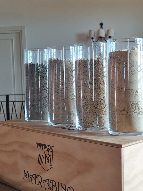 La diversa composizione dei suoli