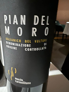 Aglianico del Vulture Pian del Moro 2015 Musto Carmelitano
