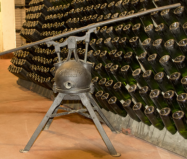 Pompa per vino Zambelli a bilanciere, aspiranti, prementi