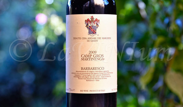Barbaresco Camp Gros Martinenga 2009 Tenute Cisa Asinari dei Marchesi di Grésy