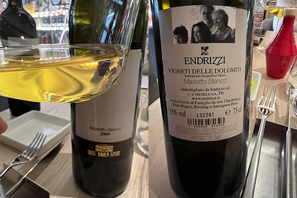 Masetto 2008 Endrizzi