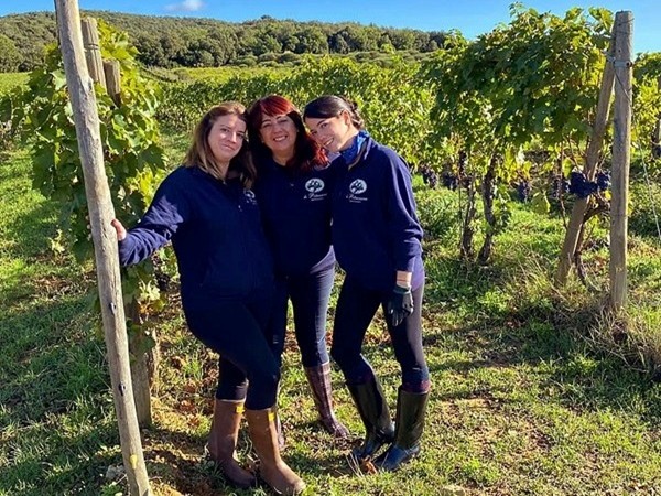 Da sinistra: Viola, Gigliola e Sofia