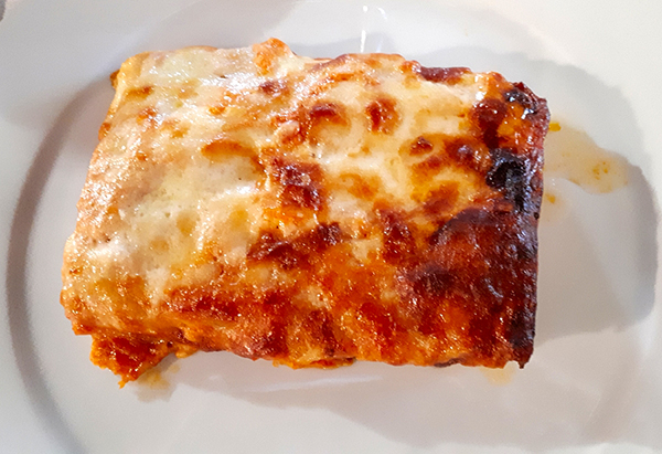 Cannelloni ripieni di Manzetta maremmana, ricotta di pecora e pecorino Pira