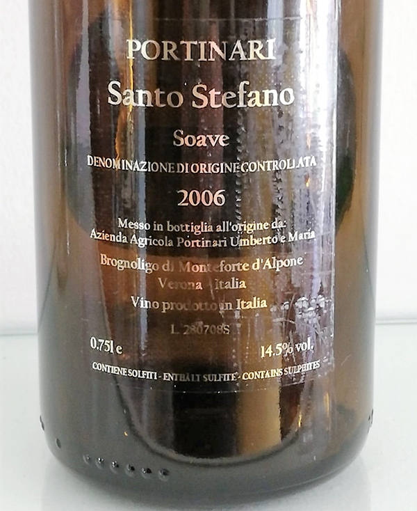 Soave Santo Stefano 2006 Portinari