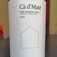 Valli Ossolane Rosso Cà d' Maté 2019 Cantine Garrone
