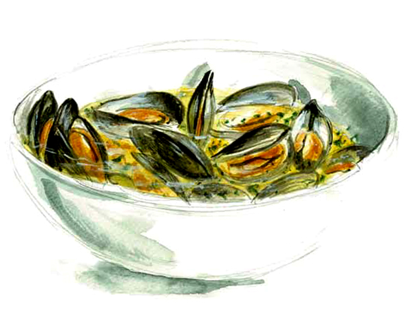 Zuppetta di Moscioli selvatici di Portonovo