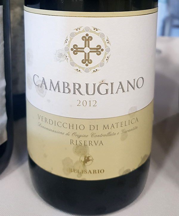 Belisario – Verdicchio di Matelica DOCG Riserva “Cambrugiano” 2012