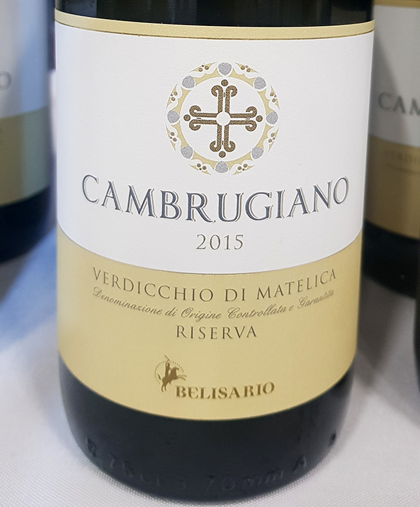 Belisario – Verdicchio di Matelica DOCG Riserva “Cambrugiano” 2015