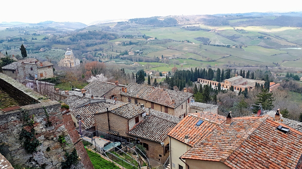 Veduta da Montepulciano