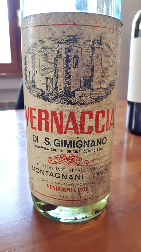 Vernaccia di S. Gimignano 1978 Montagnani