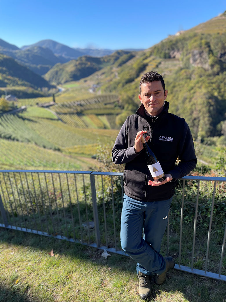 L'enologo Stefano Rossi