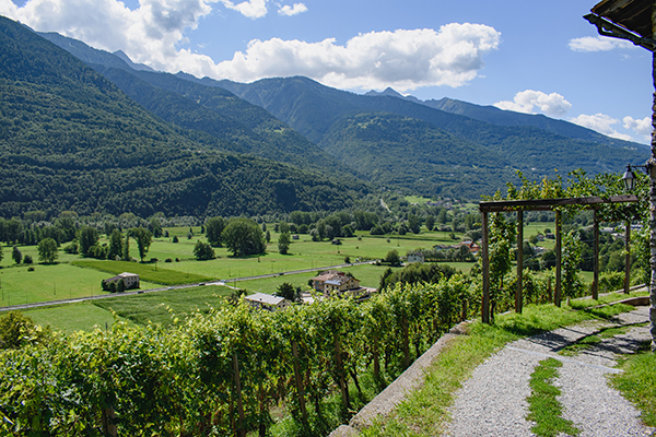 Tresenda di Teglio in Valgella