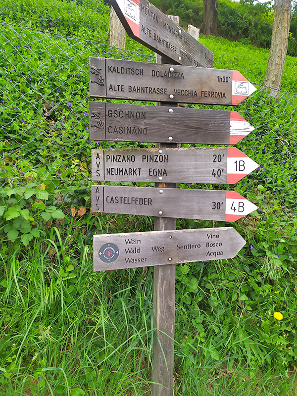 cartelli cantine in alto adige