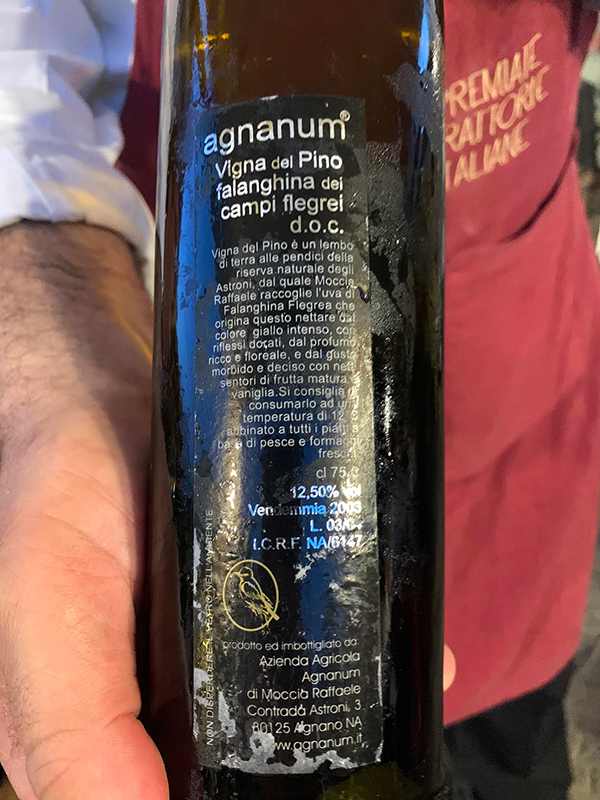 Vigna del Pino 2003 Agnanum
