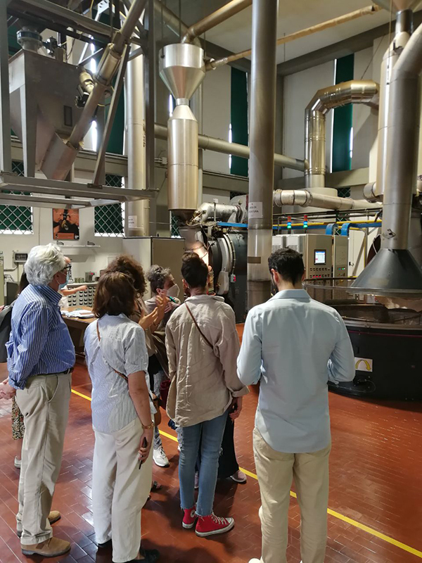 La sala della tostatura