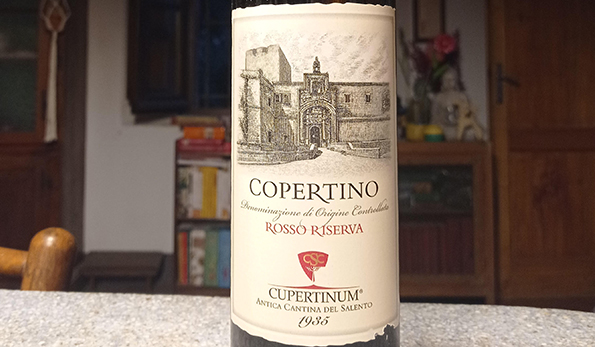 Copertino Rosso Riserva 2008 Cupertinum