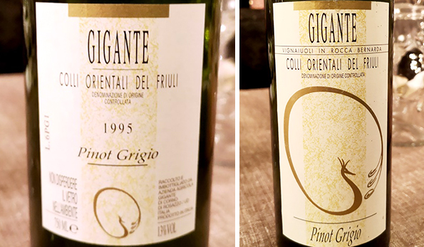 Pinot Grigio 1995 Adriano Gigante