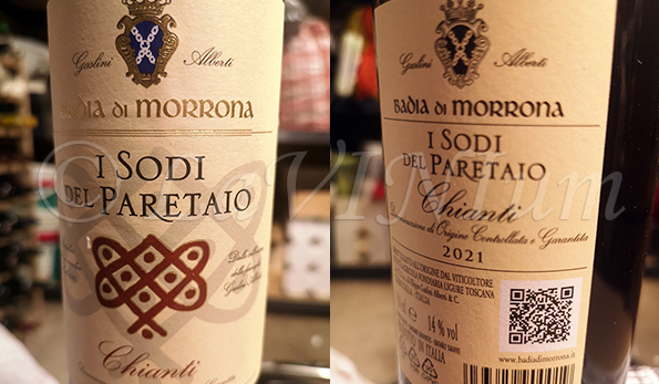 Chianti I Sodi del Paretaio 2021 Badia di Morrona