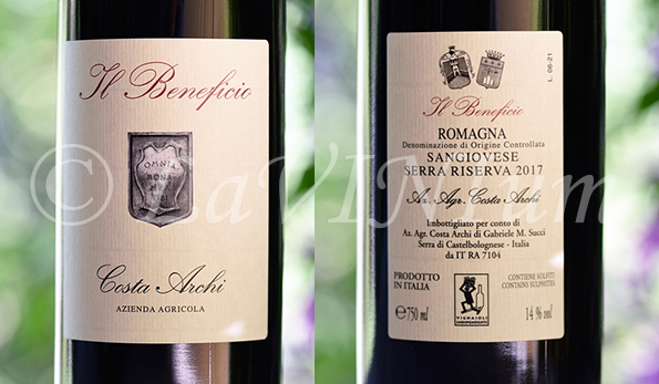 Romagna Sangiovese Serra Il Beneficio Riserva 2017 Costa Archi