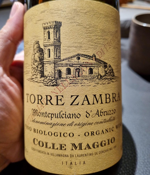 Montepulciano d'Abruzzo Colle Maggio 2020 Torre Zambra