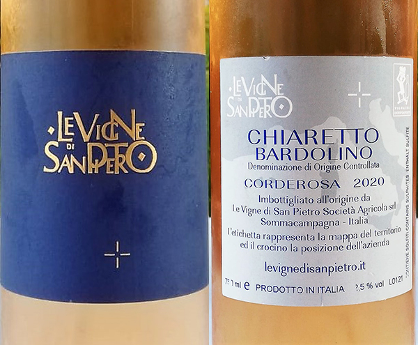Bardolino Chiaretto Corderosa 2020 Le Vigne di San Pietro