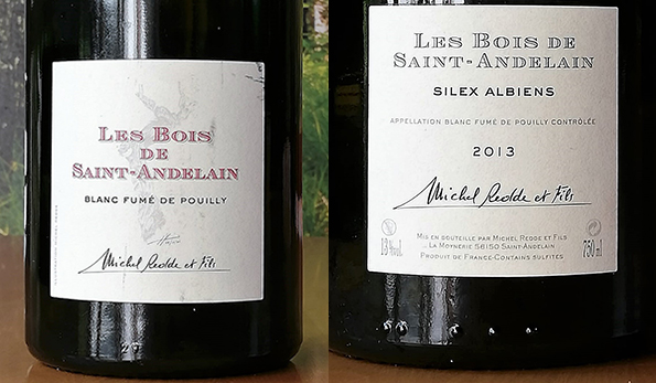 Pouilly Les Bois de Saint-Andelain 2013 Blanc Fumé Michel Redde