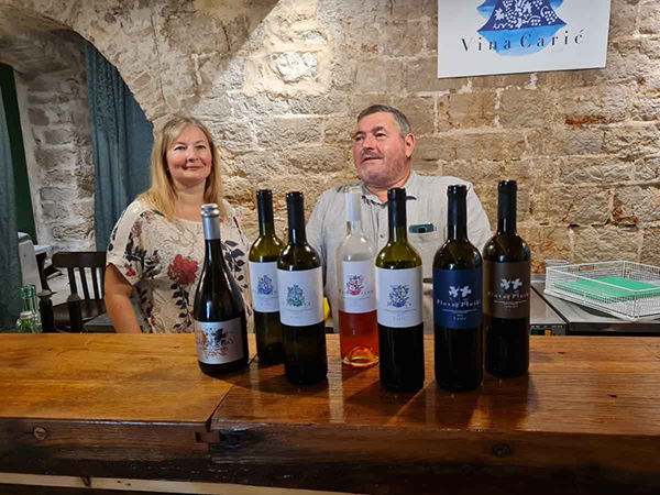 I coniugi Ivana e Ivo Caric