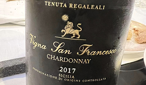 Sicilia Vigna San Francesco Chardonnay 2017 Tasca