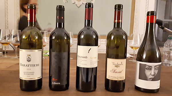 I Gutturnio in degustazione