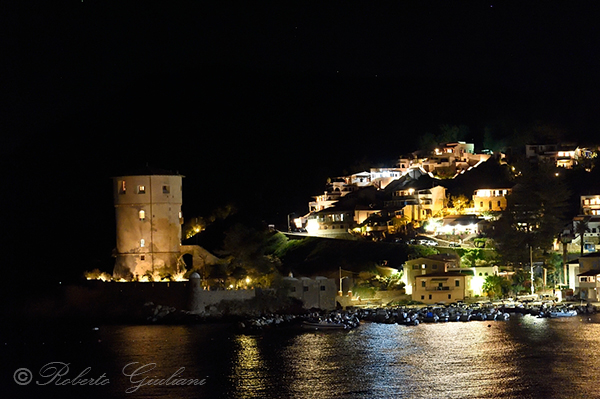La Torre del Campese di sera